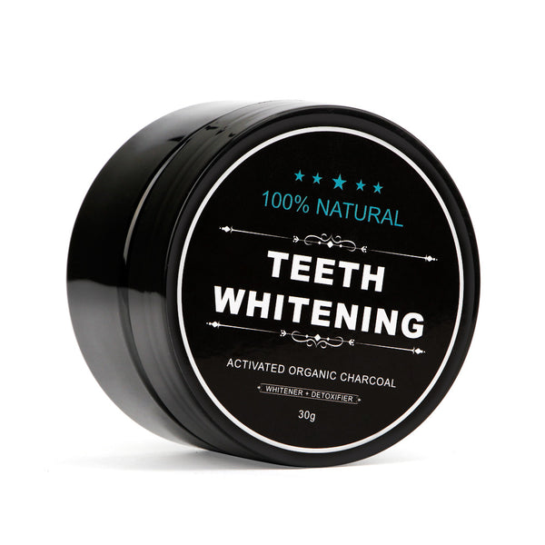 Natural Teeth Whitening - Coconut Activated Charcoal